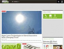 Tablet Screenshot of greenindustrypros.com